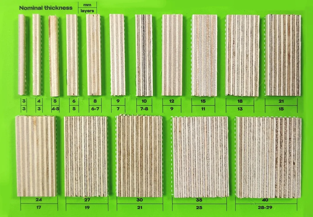 15 Ply Marine Grade Birch Plywood 18mm 100% Full Birch Plywood