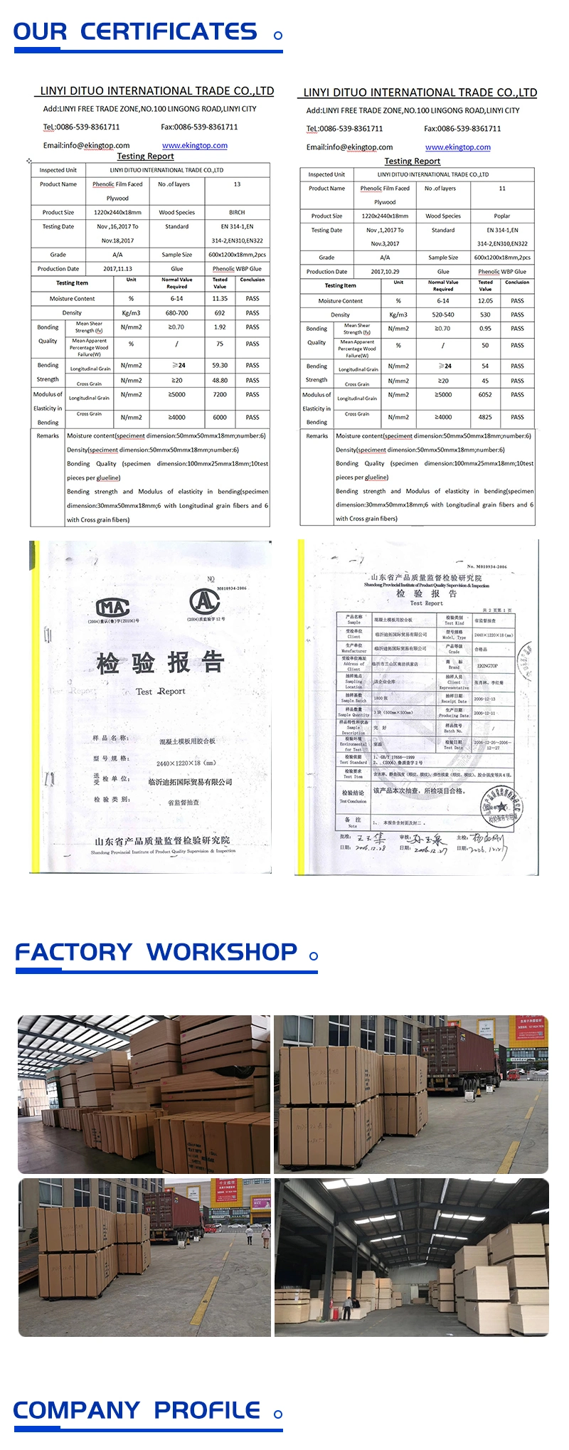 Chinese Suppliers Gloss Laminated 16mm Cabinet Plywod HPL Plywood