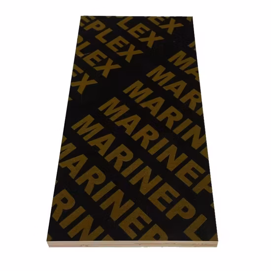 Marineplex 1220 x 2440 x 18 mm ブラウン/ブラックフィルム装飾合板/海洋合板/型枠用/ソリッドコア/フィンガージョイントコア構造型枠建材