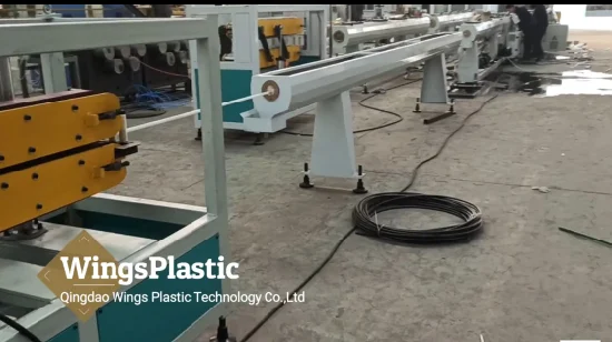 UPVC PVC PE HDPE PPR プラスチック押出機、排水、灌漑、電線、ホース、波形パイプ押出製造